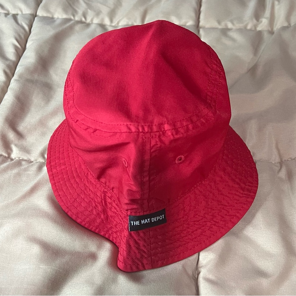 Red Bucket Hat - Picture 2 of 2